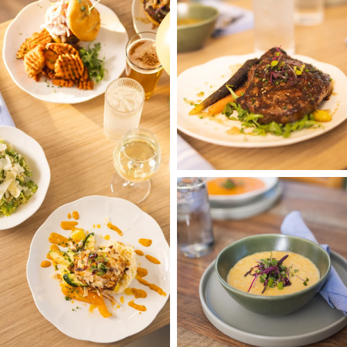 Food at Salt and Cypress, Manteo NC